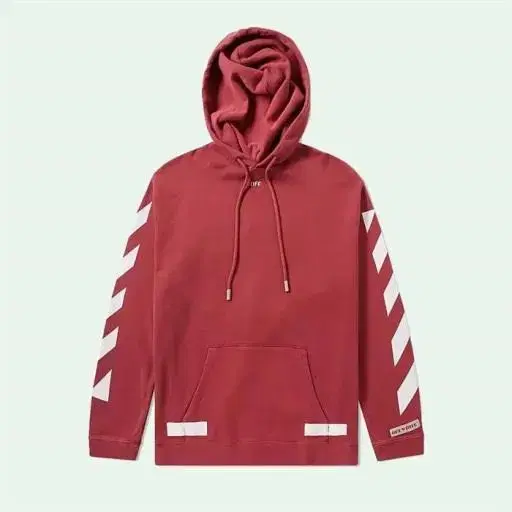 Off-White Burgundy Hoodie