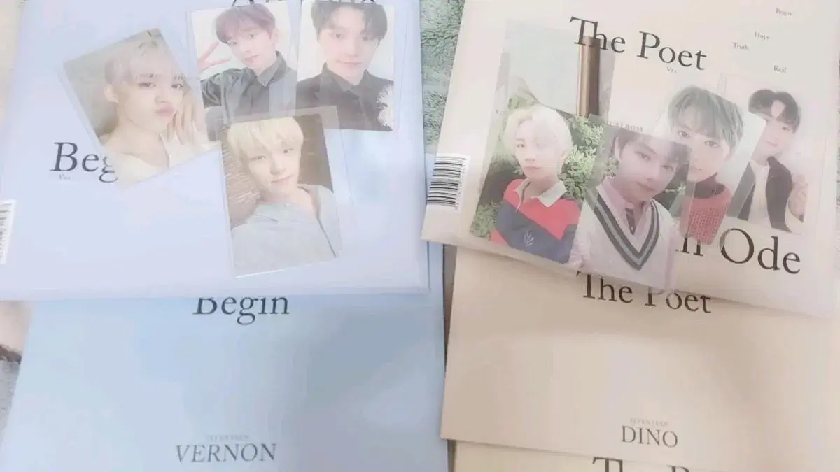 Seventeen Unod album Biggin, Poet in bulk