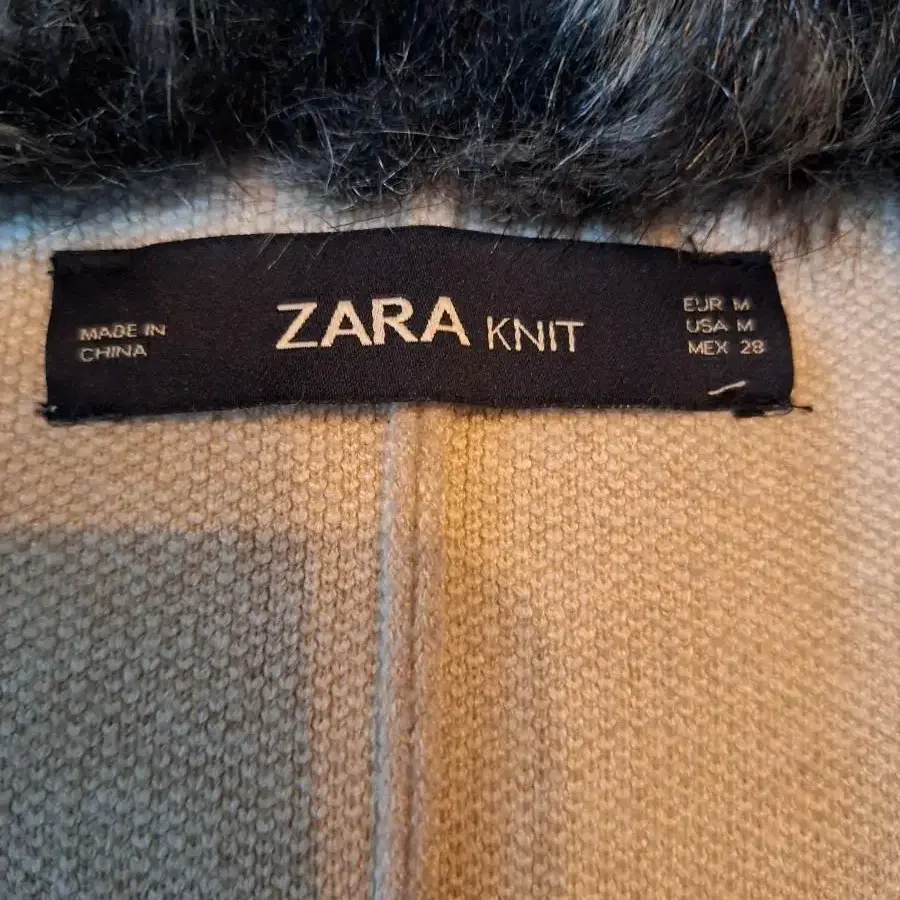 자라 ZARA 여성 케이프 판초 코트