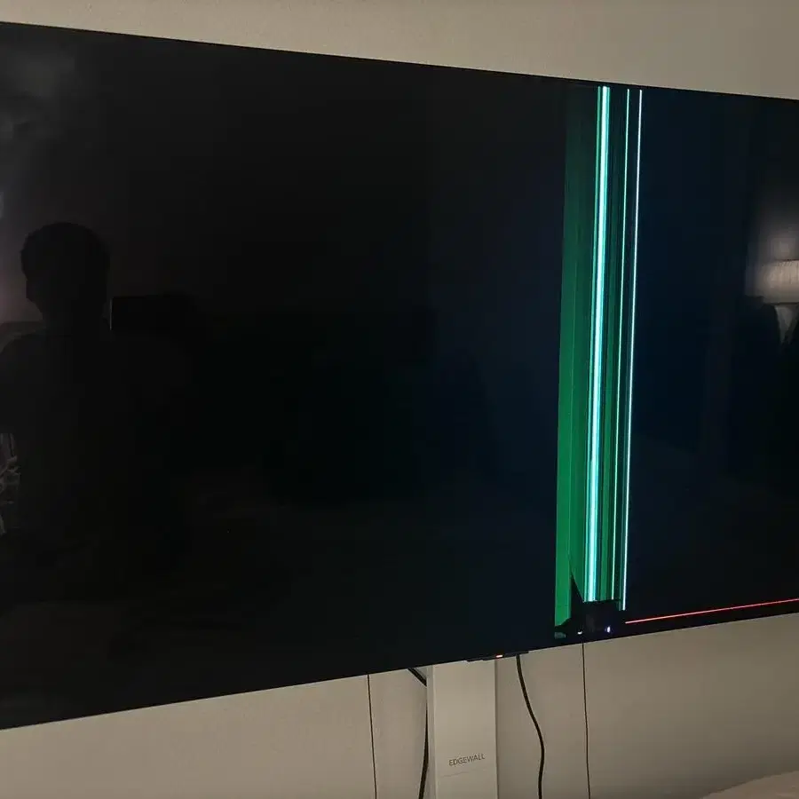 액정파손 tv LG OLED55C2SNC