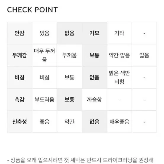 히니크 생지 진청 m사이즈 새상품