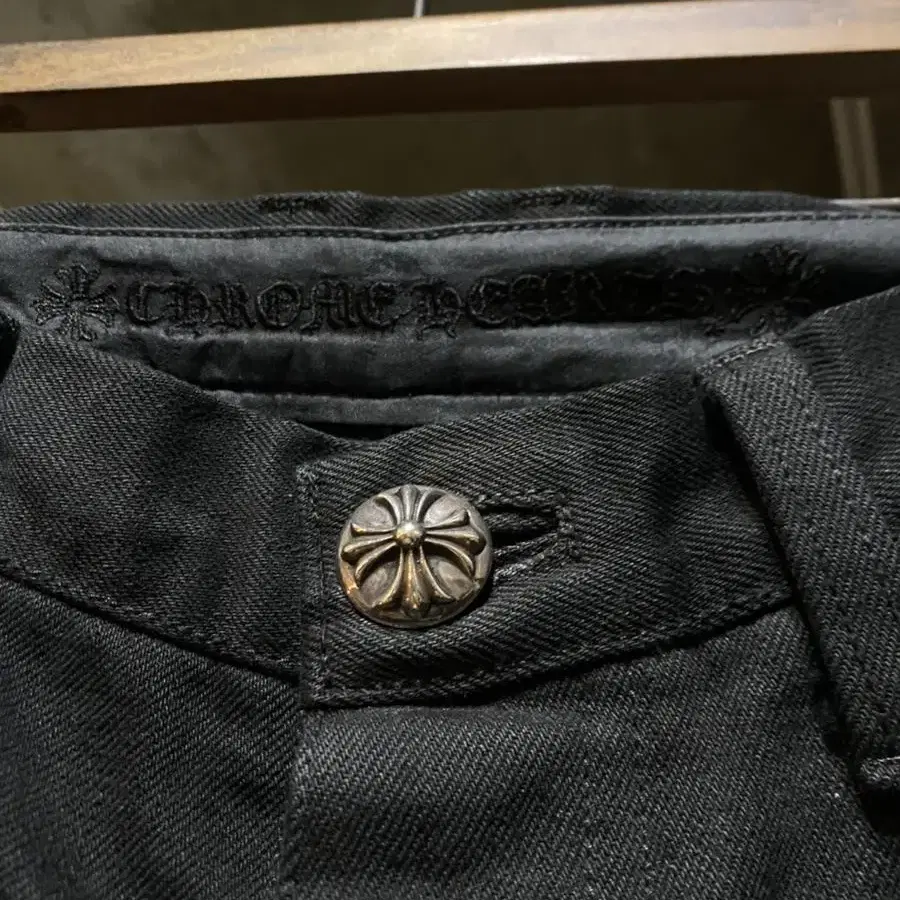 Chrome Hearts 크롬하츠 스트레이트 블랙진 30size