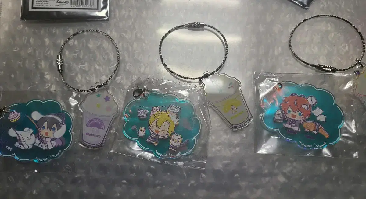 Hypnosis Mike Hippmai Shinjuku San Rio Aurora keyring set