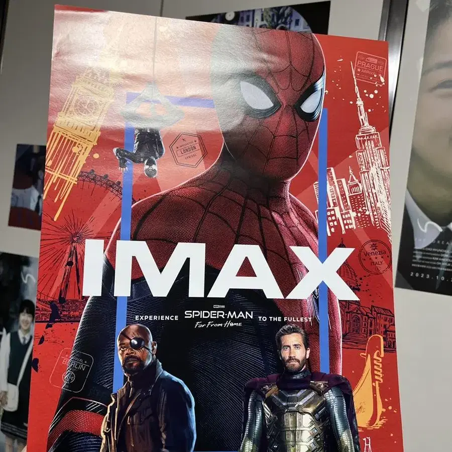 스파이더맨 파 프롬 홈 IMAX 포스터