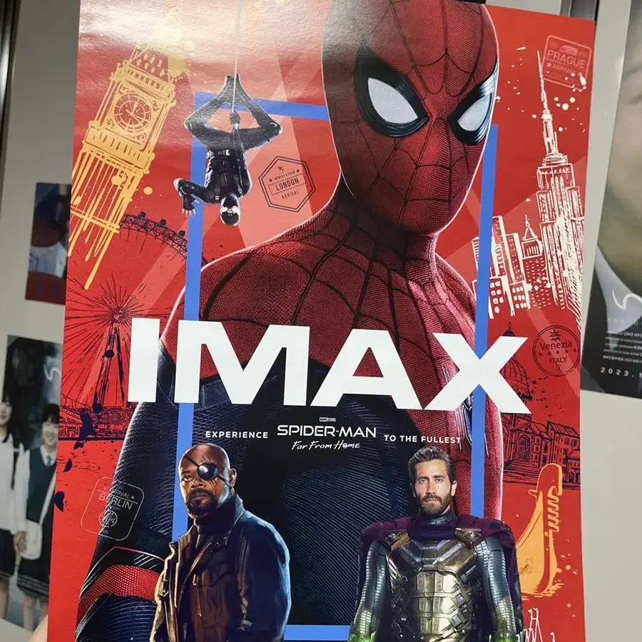 스파이더맨 파 프롬 홈 IMAX 포스터