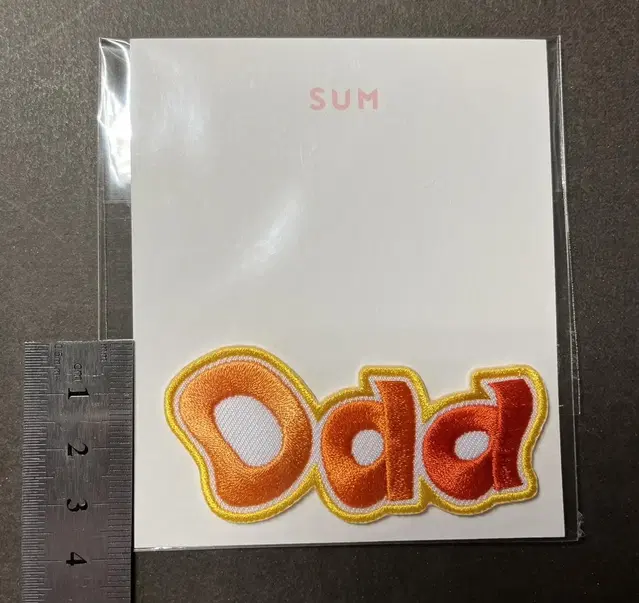 샤이니 sum굿즈 오드 odd 와펜 패치