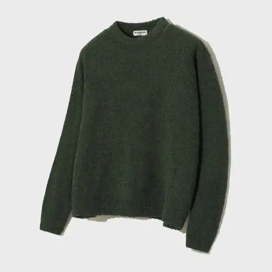 비얼디드키드 Boucle Crew Neck Knit Green