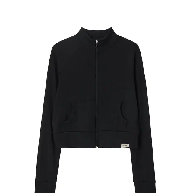 글로니 G CLASSIC RIB TRACK ZIP-UP (CHARCOAL