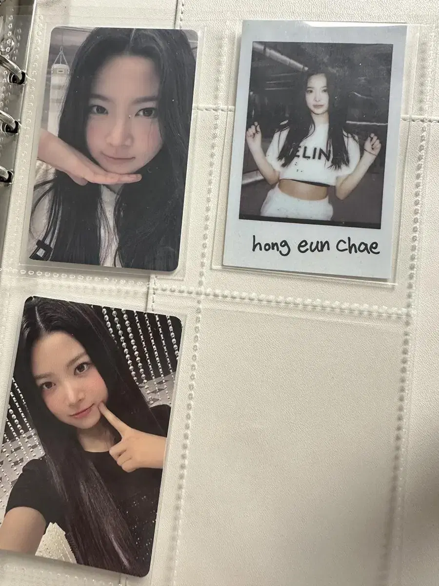 le sserafim hong eunchae photokard shopee sw