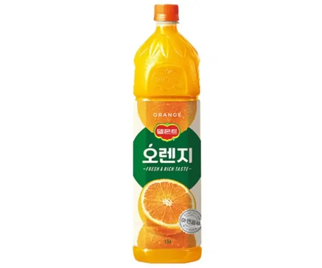 델몬트 오렌지 주스 1.5L 6개 과즙쥬스 과채음료