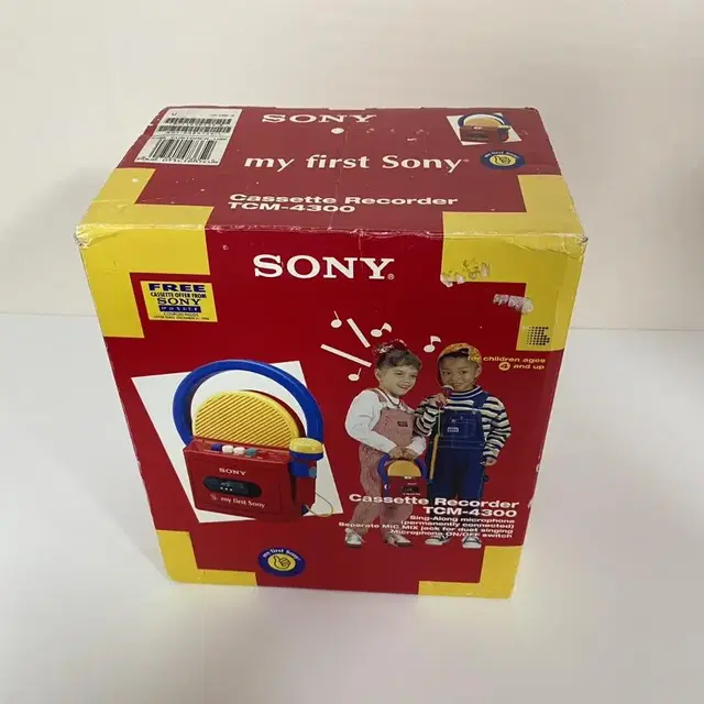 마이퍼스트 소니 카세트 플레이어 my first sony tcm-4300