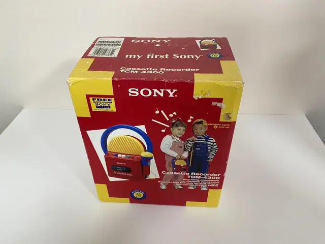 마이퍼스트 소니 카세트 플레이어 my first sony tcm-4300