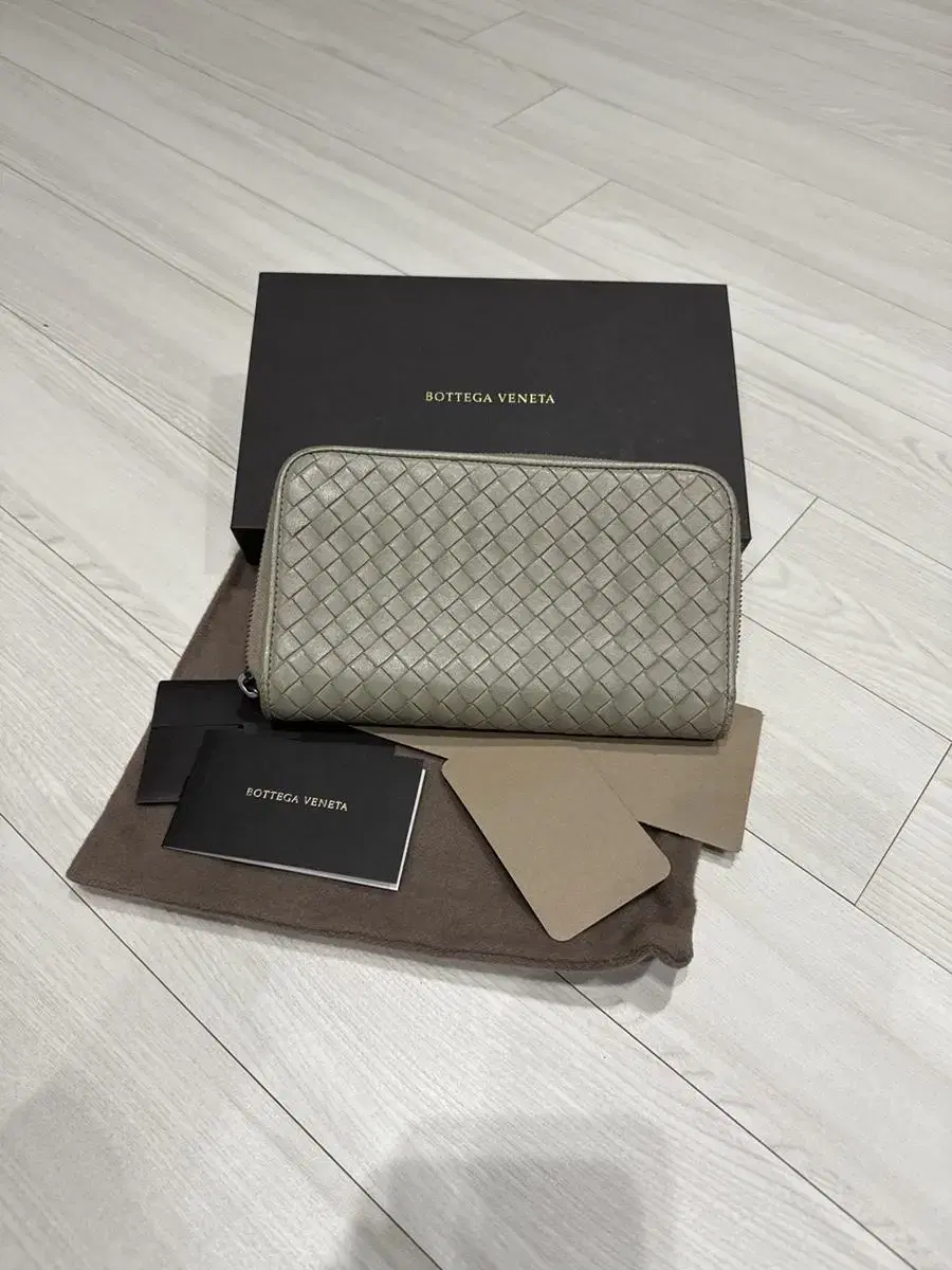 Bottega Veneta Intrecciato Long Wallet