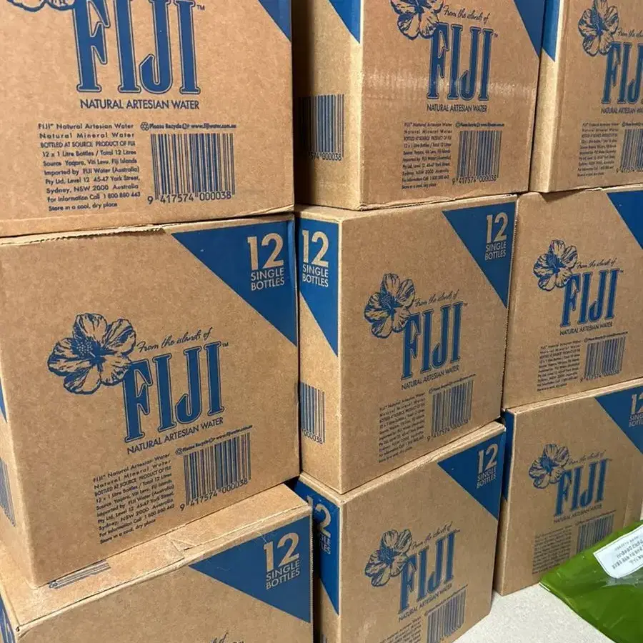 FIJI 워터 1L x 12 bottles 9boxs 35만원>20만원