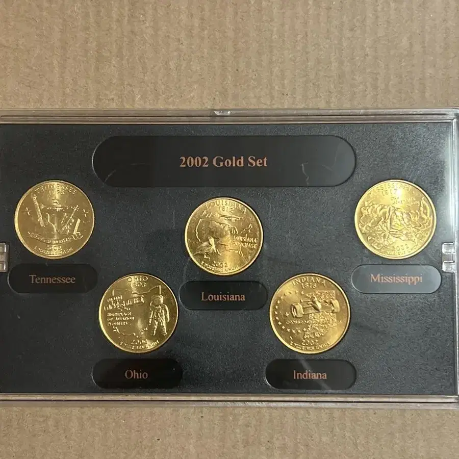 2002년 GOLD SET 미국쿼터 24k금화 5종세트