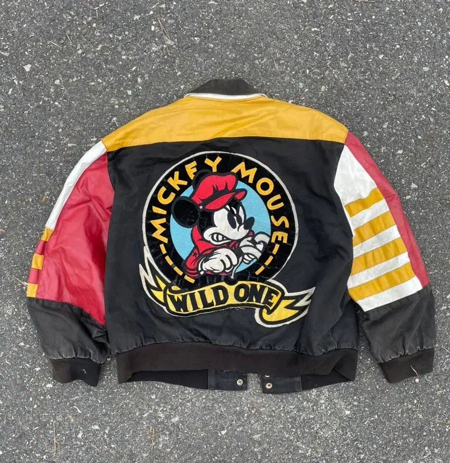 Vintage Jeff Hamilton Mickey Mouse Jacket L-XL