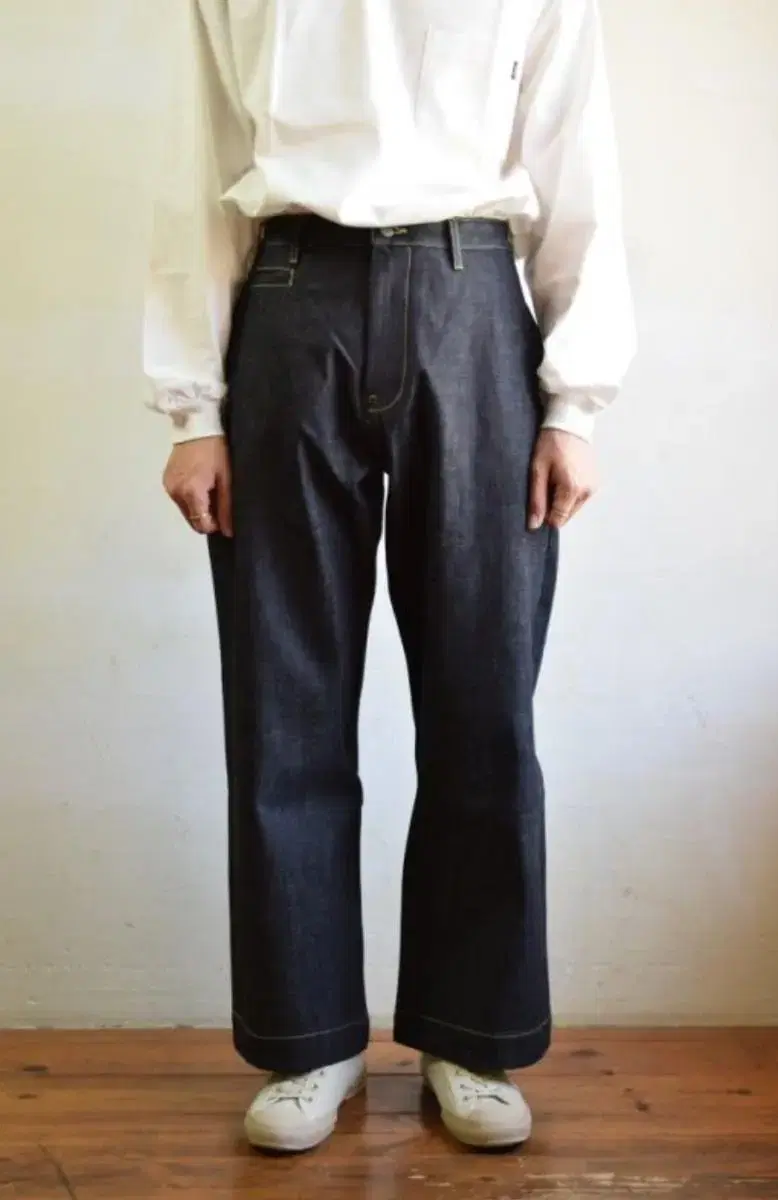 Studio Nicholson Denim Indigo Pants S