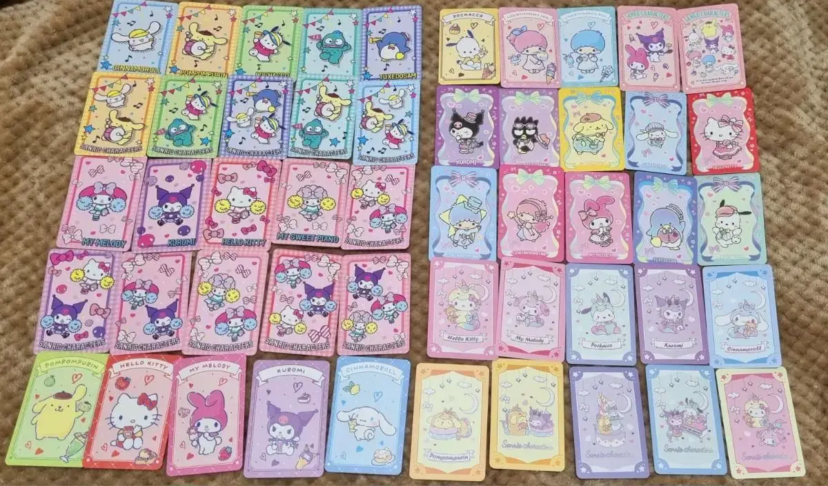 Set of 50 Sanrio Lucky Cards