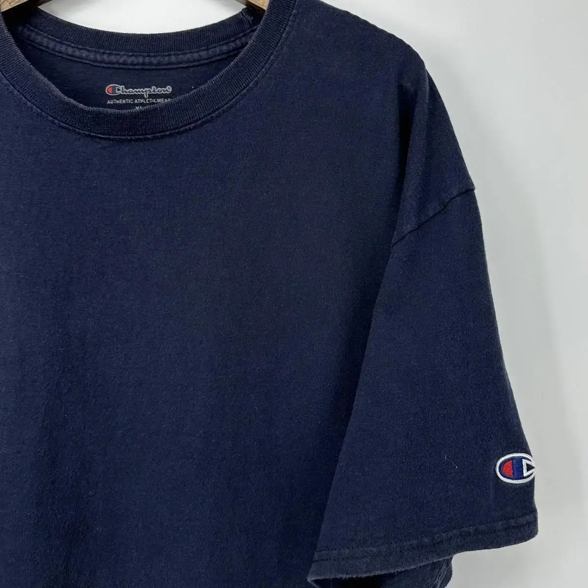 챔피온 기본 반팔 티셔츠 (XL size / NAVY)