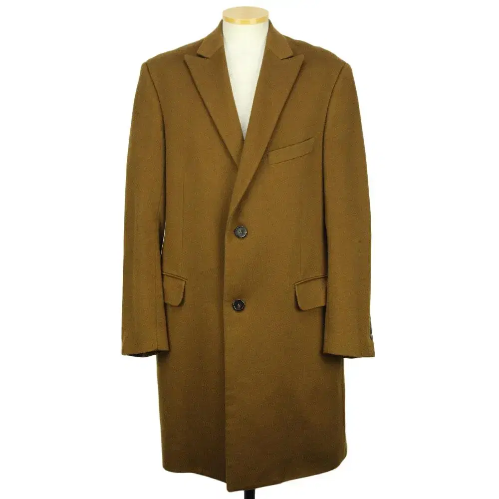 A7475 Nina Ricci Wool-Cashmere Blend Single Coat 105 Branguese