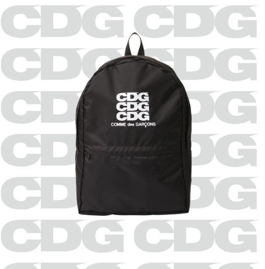 CDG 꼼데가르송 로고 백팩