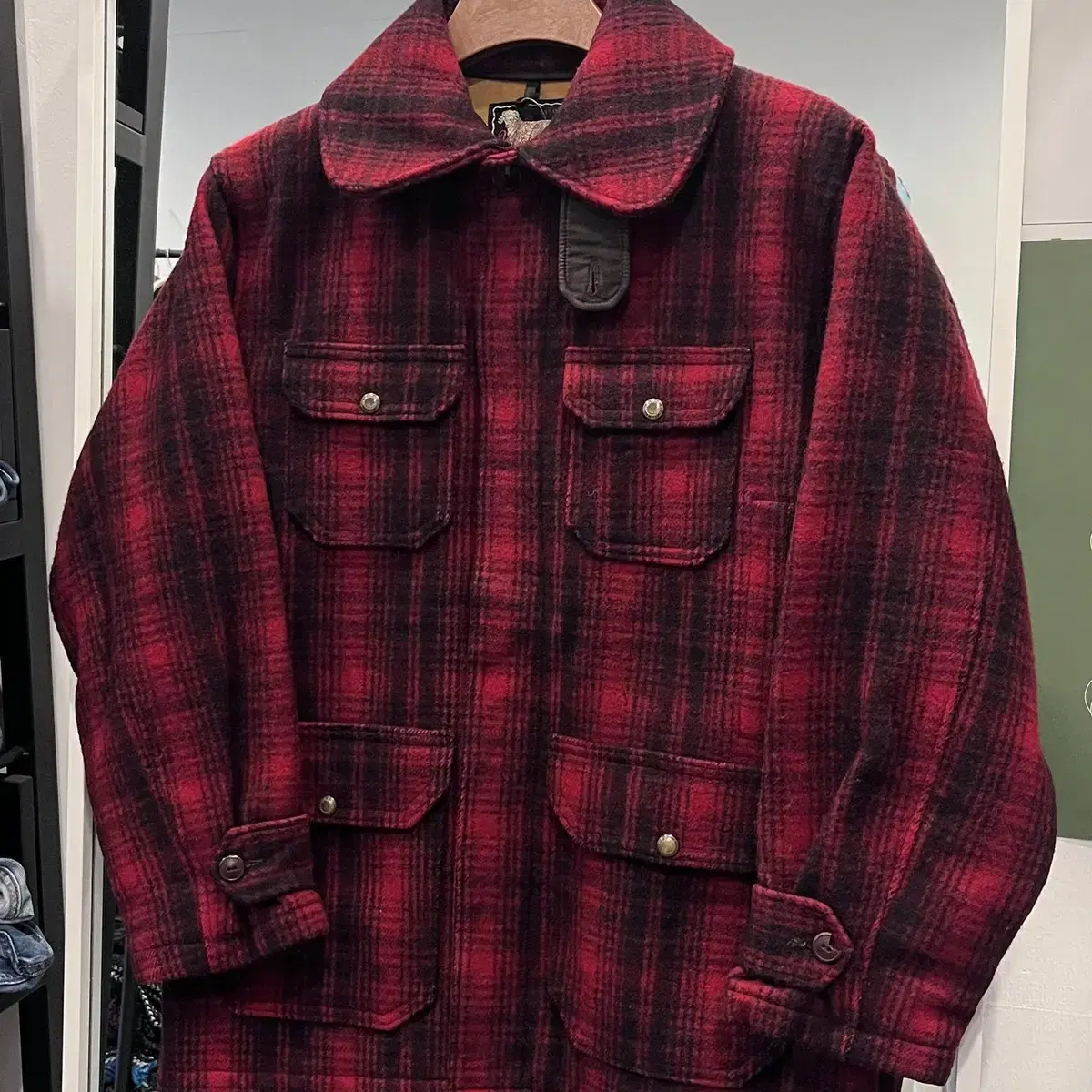 50-60s Woolrich 울리치 버팔로 매키노 크루저 헌팅 자켓