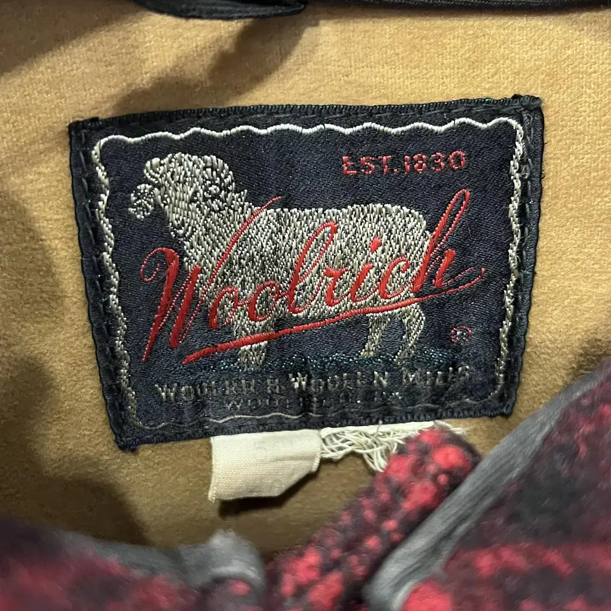 50-60s Woolrich 울리치 버팔로 매키노 크루저 헌팅 자켓