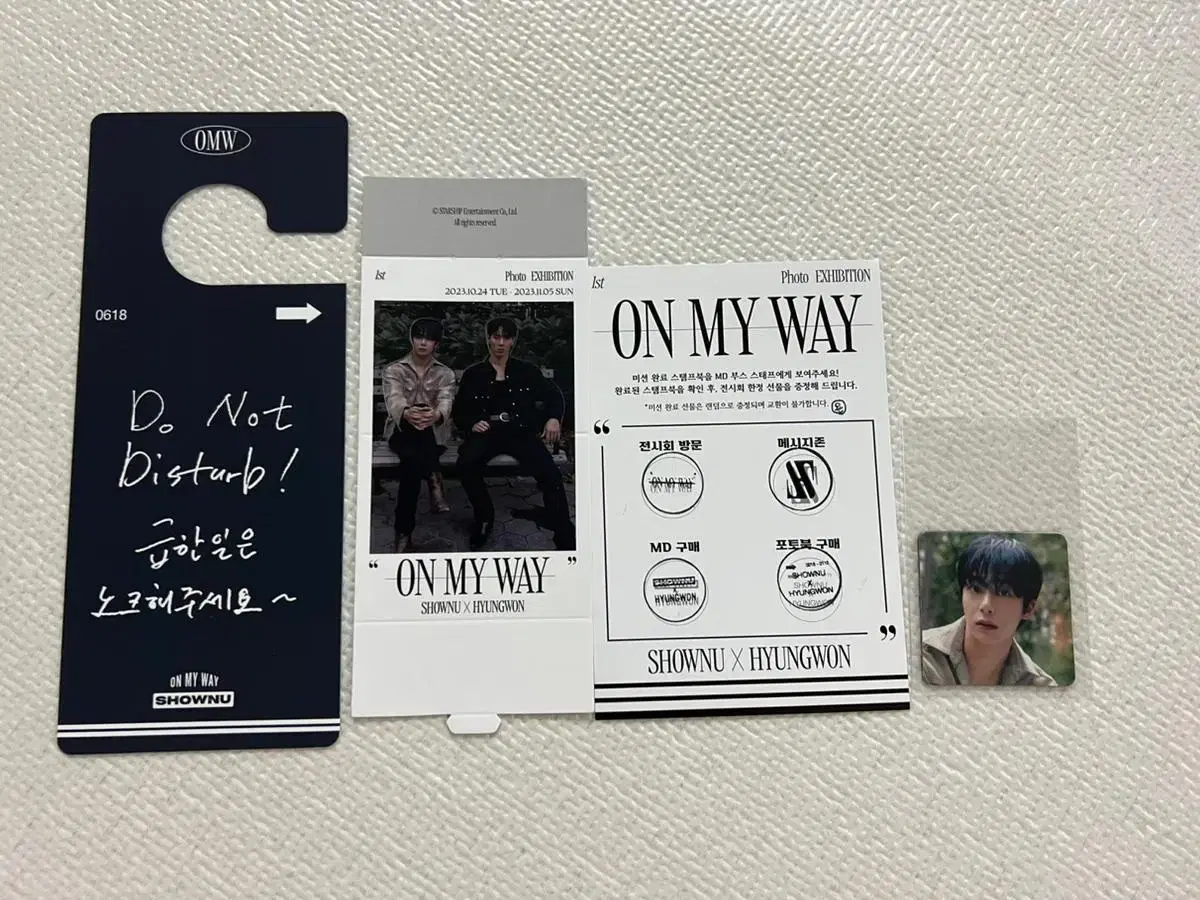 Monsta X Shownu Hyungwon Exhibition Ticket Magnet