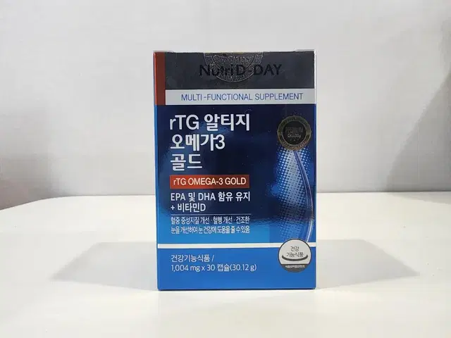 뉴트리디데이 rTG 알티지 오메가3 골드 1004mg x 30캡슐