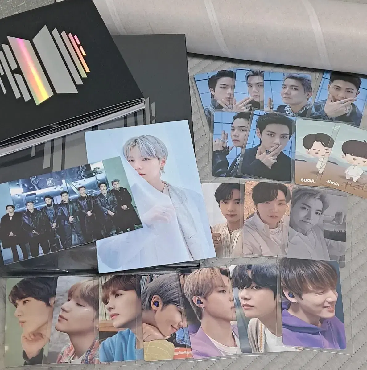 BTS Proof Set/Samsung bangtan Collaboration photocard Bulk