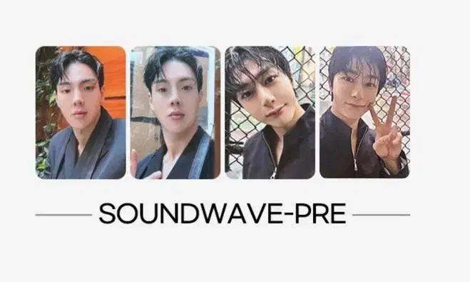 on my way soundwave pre-order benefit unreleased photocard