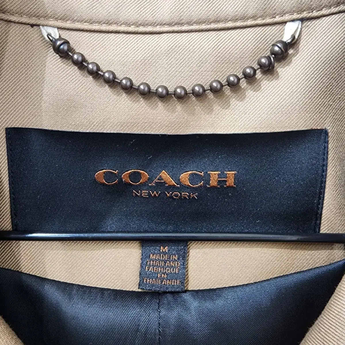 코치(Coach) 더블자켓 트렌치코트