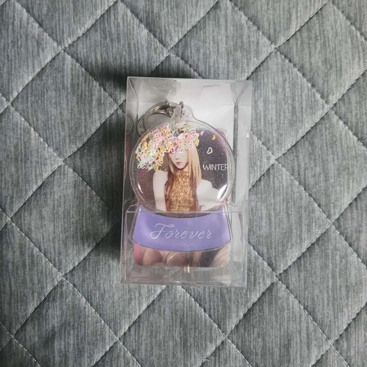 [unsealed] aespa winter photocard Forever KeyringPoca