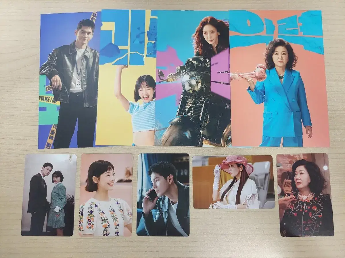 Strong Woman Gangnam Soon postcard photocard OST Sign Pola (Seongwu Ong, Moon Byulyi E:U)