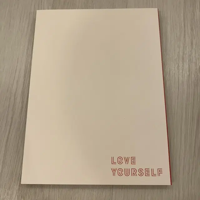 방탄소년단 bts 럽셀 love yourself 프로그램북