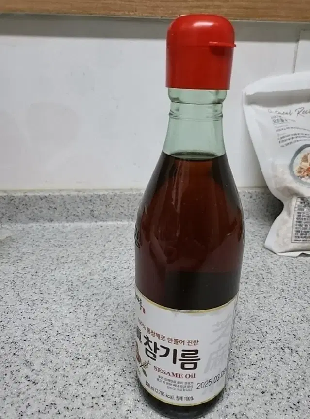 참깨 100% 참기름 350ml 2병 (1+1)