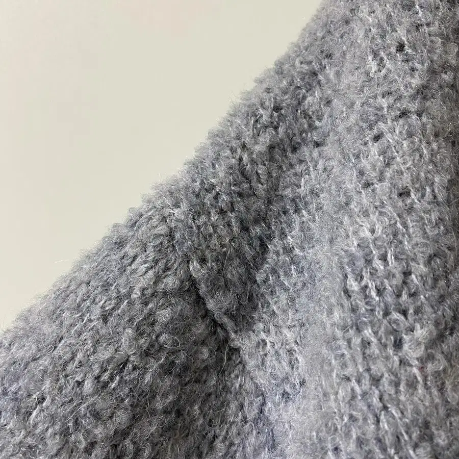 RE RHEE / ALPACA WOOL BLEND KNIT SWEATER