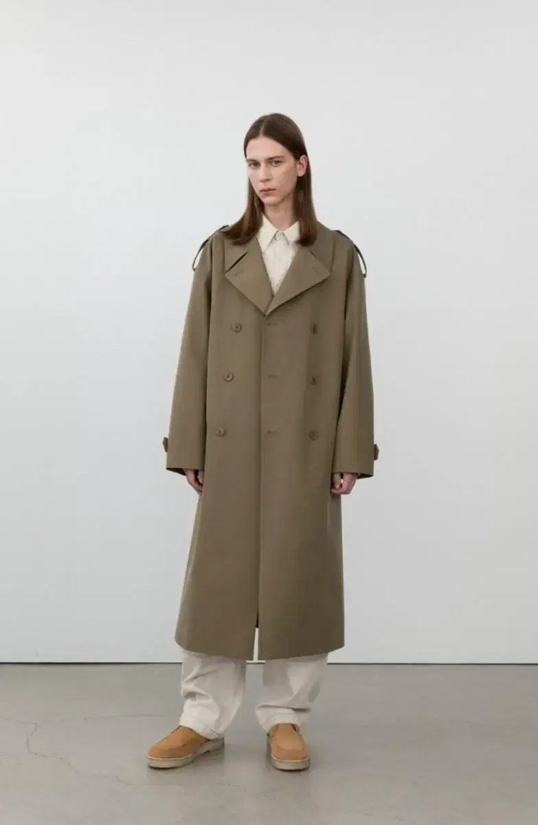 (NEW)Insilence Oversized Trench Coat(S)