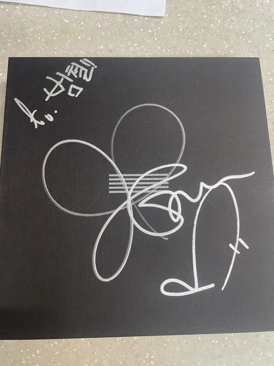 BIGBANG G-Dragon autographed autograph made album ㅂㅁ품