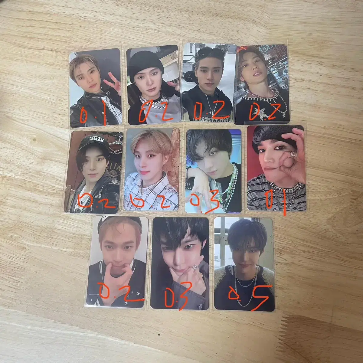 NCT 127 DREAM taeyong jaehyun haechan doyoung jungwoo photocard WTS