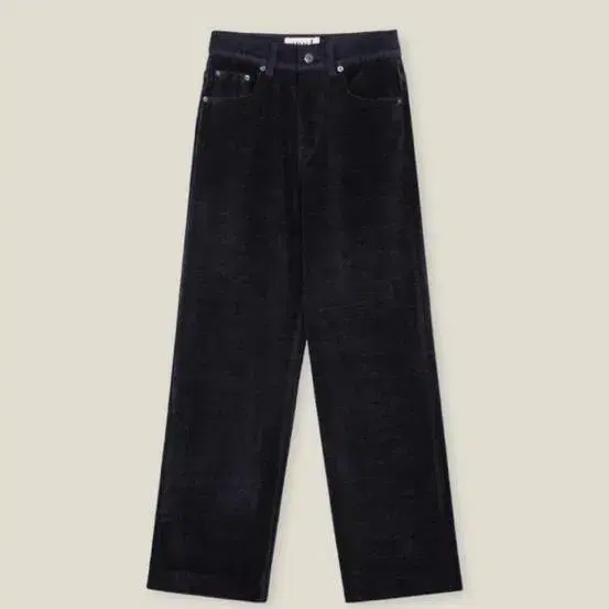 Straight corduroy pants navy 샵게드 코듀로이팬츠s