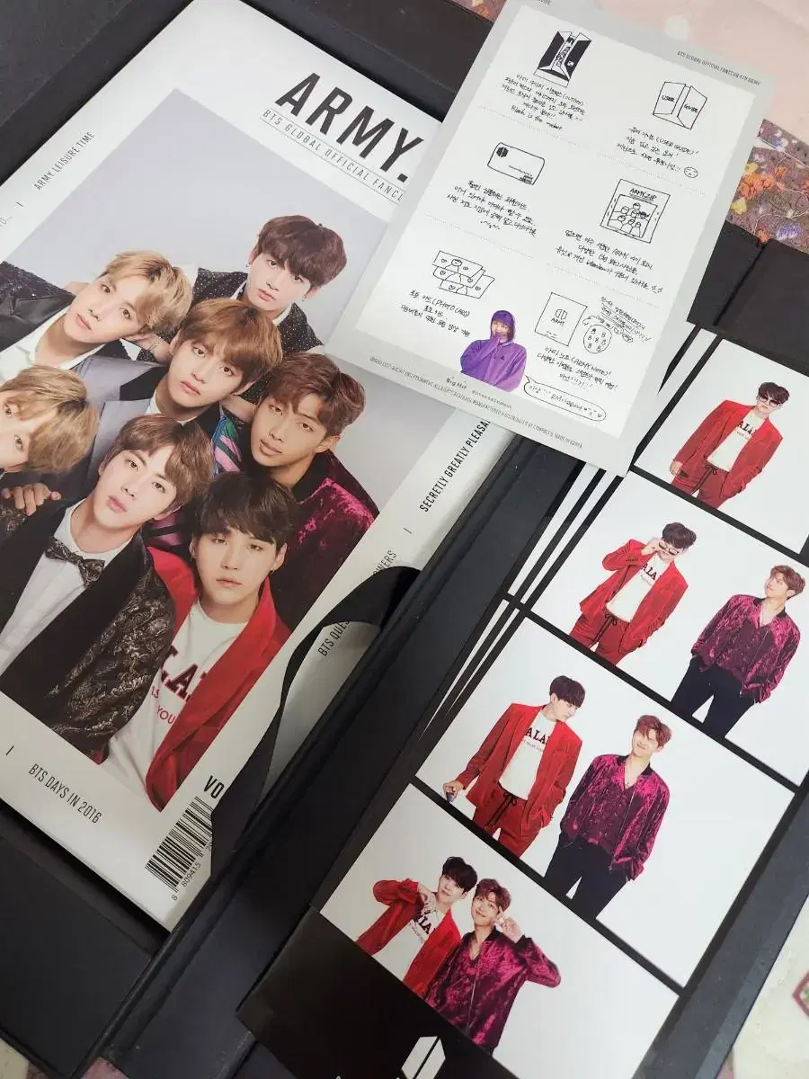 BTS Army 4th Fan Club kit wts/sell it.