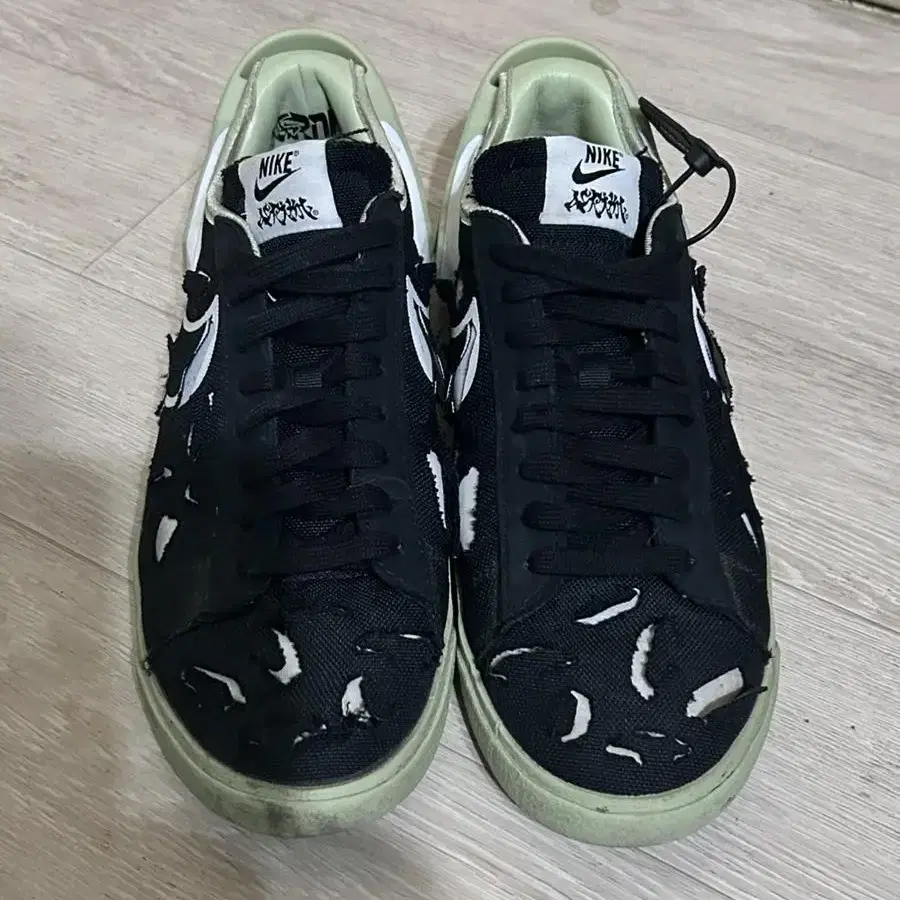 크림발 남성 Acronym X Nike Blazer Low