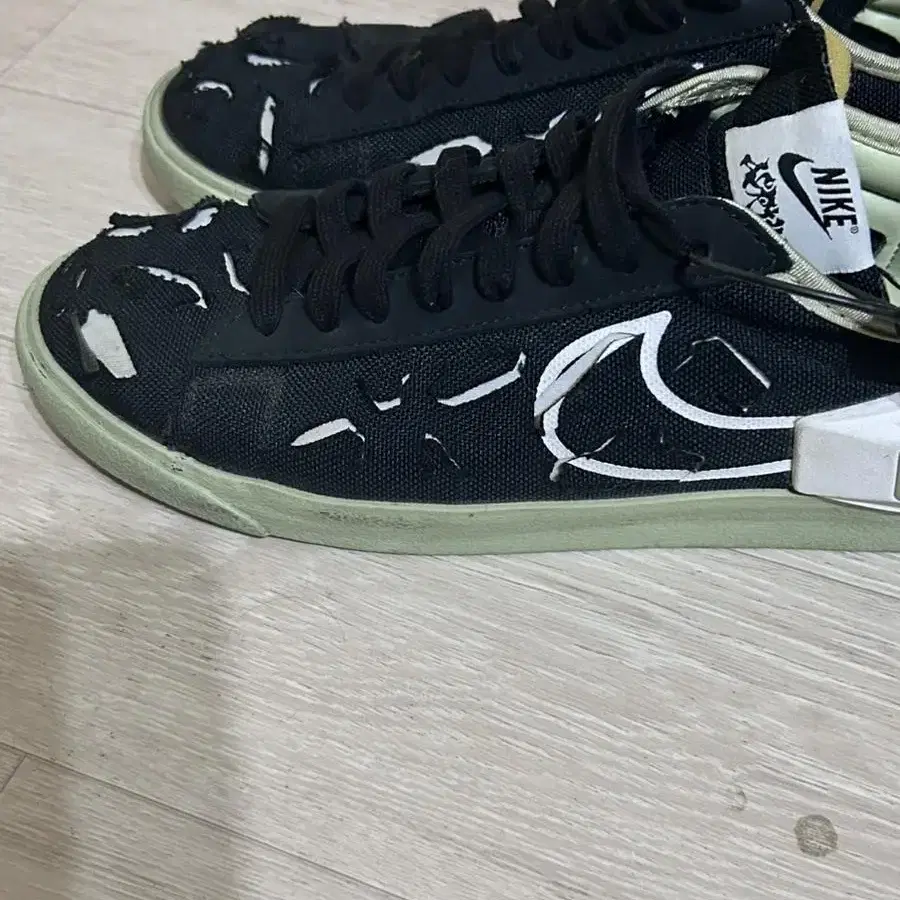 크림발 남성 Acronym X Nike Blazer Low