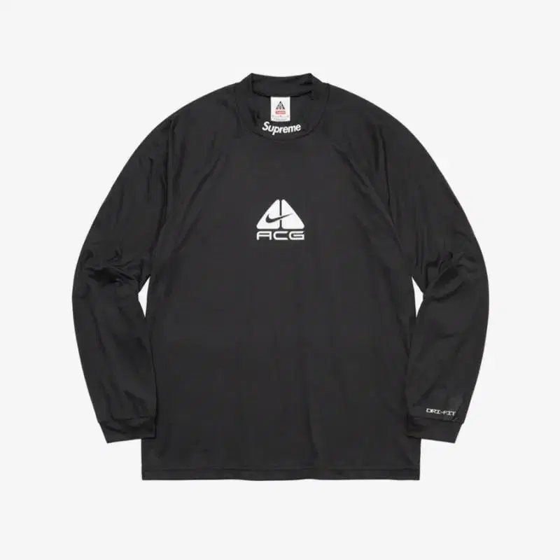 슈프림 X 나이키 ACG 저지 22FW 블랙 XL 새제품