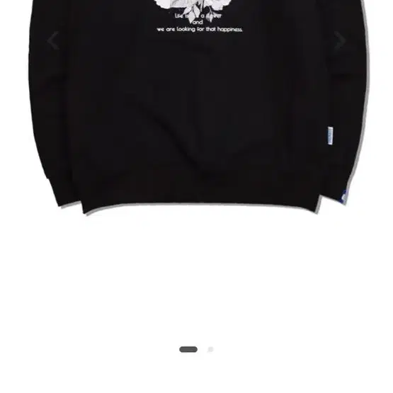 [오버웍스] 새상품 Mono flower sweatshirts 맨투맨