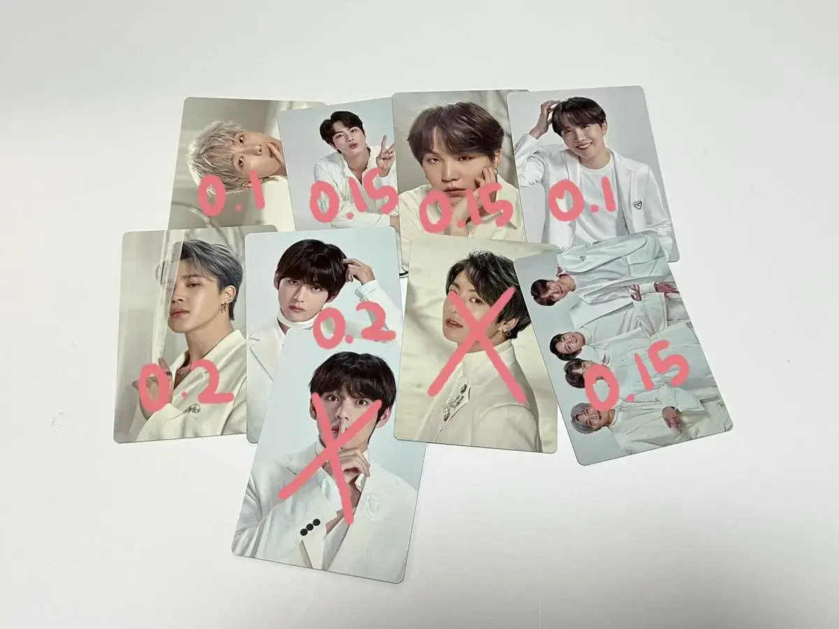 BTS MAPSOLCON Mini Photocard WTS