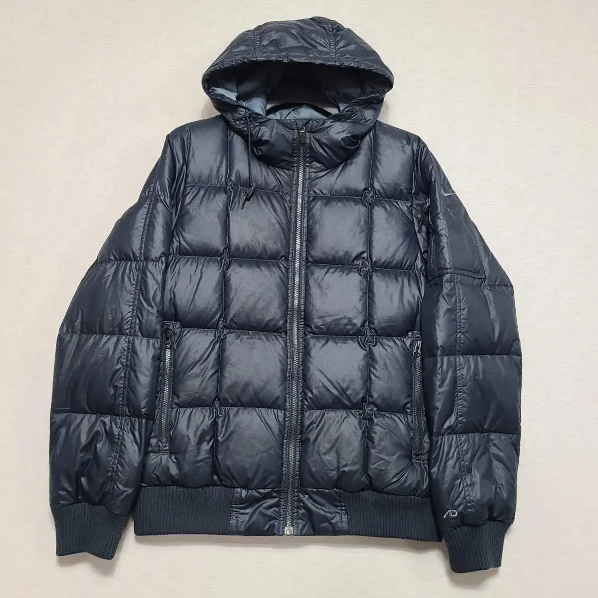 Nike Navy Duck Padded Jacket M95-Slim100 ㅡ0314