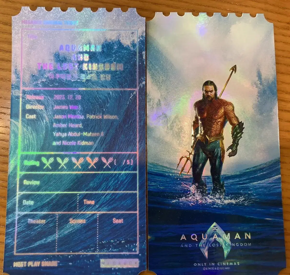 aquaman original ticket oti merchandise aquaman marvel