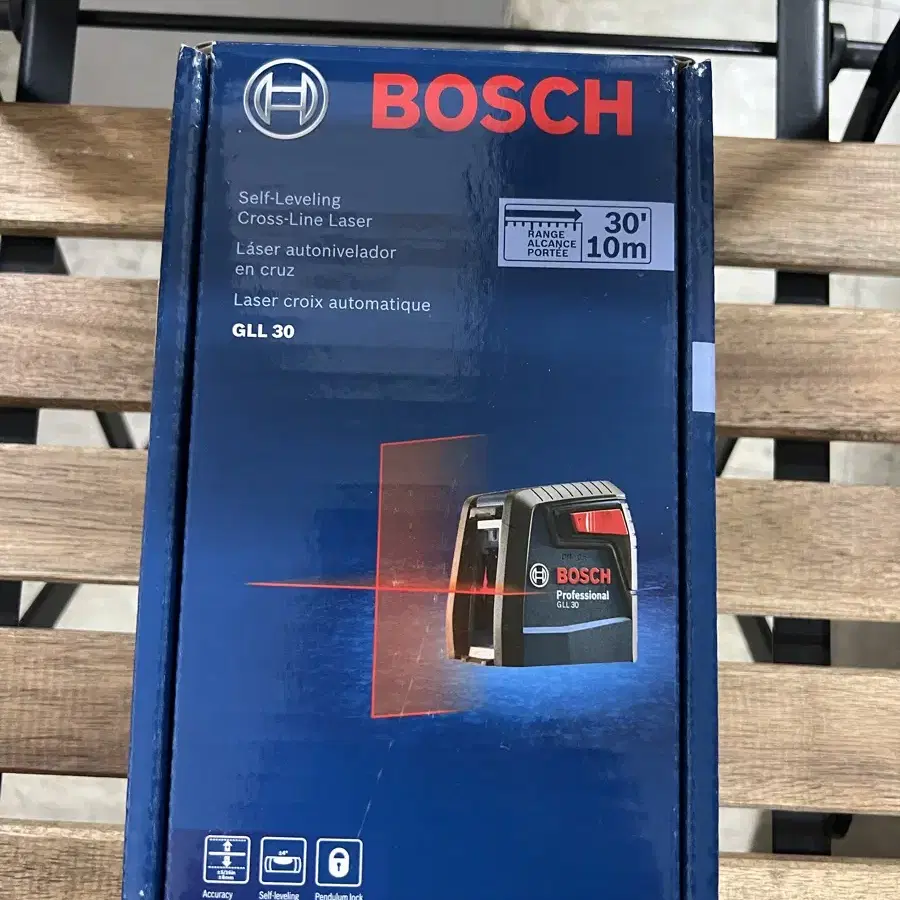 <새제품> 보쉬 레이저 레벨기 수평기 bosch 레벨 수평